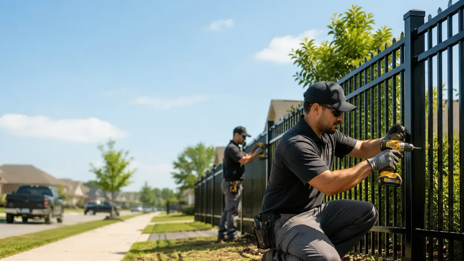 Metal Fence Installation in Cushing, MN